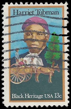 #1744 13c Black Herritage Harriet Tubman 1978 Used