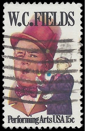 #1803 15c Performing Arts W.C. Fields 1980 Used