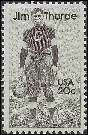 #2089 20c Jim Thorpe  Single 1984 Mint NH