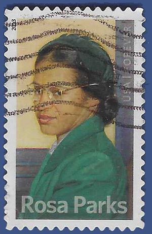 #4742 (45c Forever) Rosa Parks 2013 Used