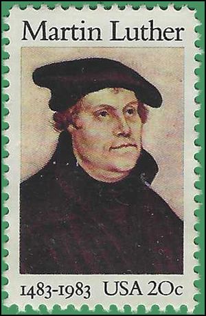 #2065 20c Martin Luther 1983 Used