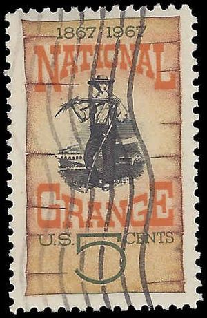 #1323 5c 100th Anniv. National Grange 1967 Used