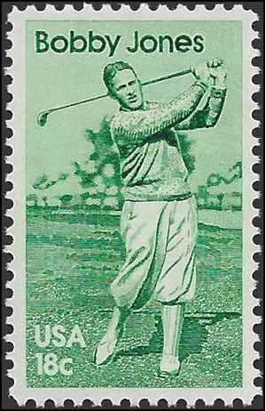 #1933 18c Sports Personalities Bobby Jones 1981 Mint NH