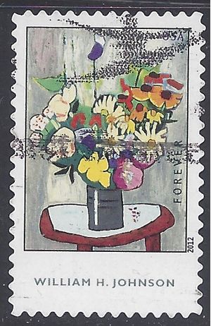 #4653 (45c Forever) William H. Johnson 2012 Used