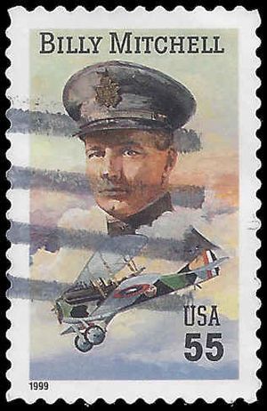 #3330 55c Gen. William "Billy" L. Mitchell 1999 Used