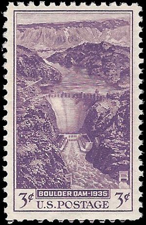 # 774 3c Boulder Dam 1935 Mint NH