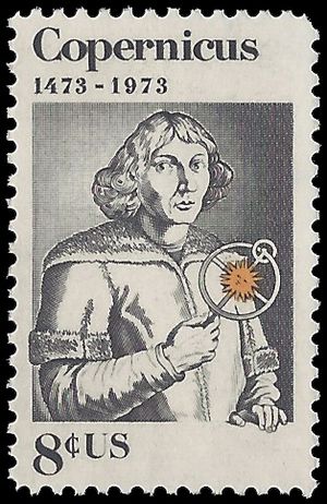 #1488 8c Nicolaus Copernicus Polish Astronomer 1973 Mint NH