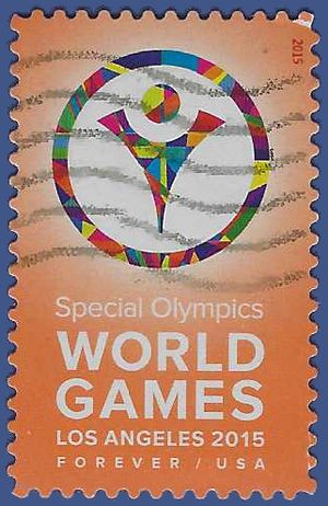 #4986 (49c Forever) Special Olympics World Games 2015 Used