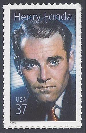 #3911 37c Legends of Hollywood Henry Fonda 2005 Mint NH