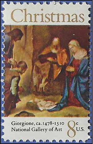 #1444 8c Adoration of the Shepherds 1971 Mint NH