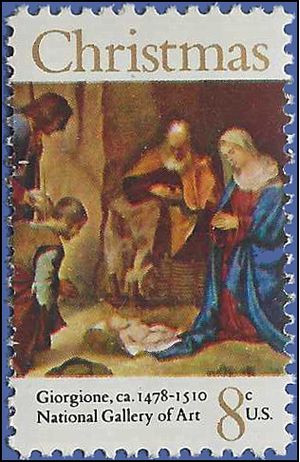 #1444 8c Adoration of the Shepherds 1971 Mint NH