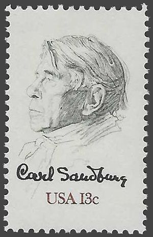 #1731 13c Carl Sandburg 1978 Mint NH