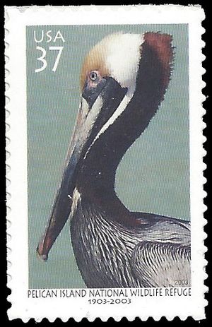 #3774 37c Pelican Island National Wildlife Refuge 2003 Mint NH