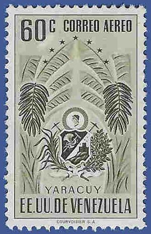 Venezuela #C 552 1954 Mint H Gum Disturbance