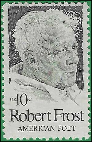 #1526 10c Robert Frost 1974 Used