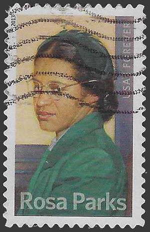 #4742 (45c Forever) Rosa Parks 2013 Used