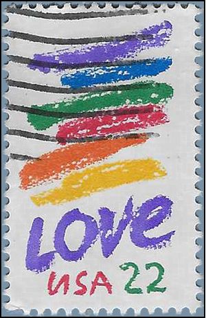 #2143 22c Love Issue 1985 Used