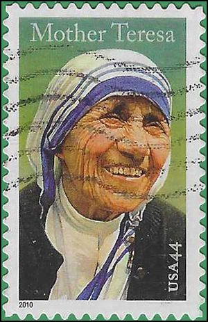 #4475 44c  Mother Teresa 2010 Used