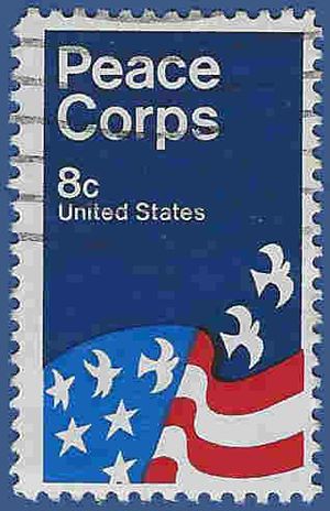 #1447 8c Peace Corps 1972 Used