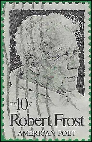 #1526 10c Robert Frost 1974 Used