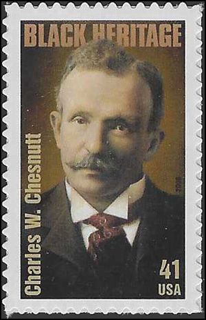 #4222 41c Black Heritage Charles W. Chesnutt 2008 Mint NH