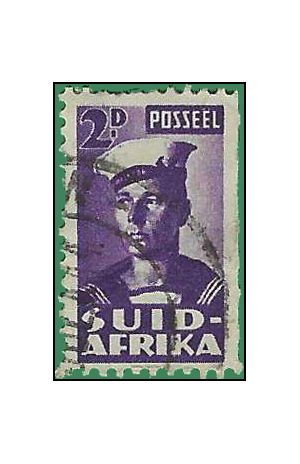 South Africa #  93b 1943 Used