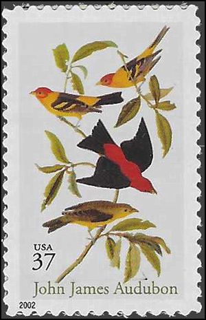 #3650 37c John James Audubon 2002 Mint NH