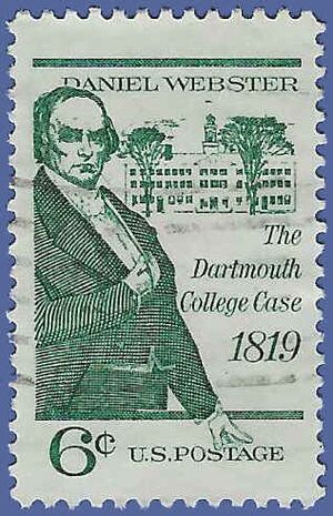 #1380 6c Dartmouth College Case 1969 Used