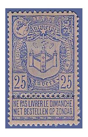 Belgium #  78 1894  Mint H