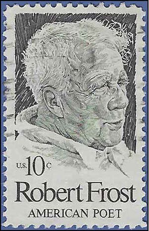 #1526 10c Robert Frost 1974 Used