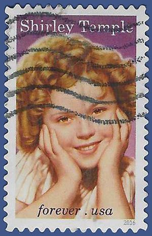 #5060 (47c Forever) Shirley Temple 2016 Used