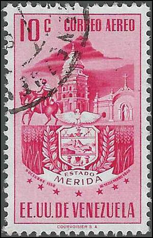 Venezuela #C 474 1953 Used