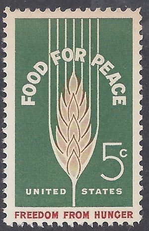 #1231 5c Food for Peace-Freedom From Hunger 1963 Mint NH