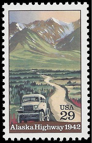 #2635 29c 50th Anniversary Alaska Highway 1992 Mint NH