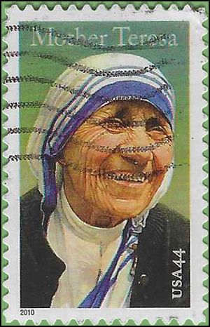 #4475 44c  Mother Teresa 2010 Used