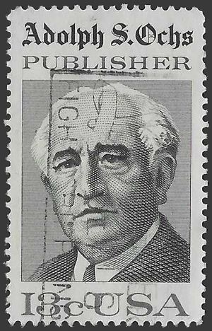 #1700 13c Adolph S. Ochs, Publisher 1976 Used