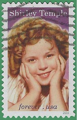 #5060 (47c Forever) Shirley Temple 2016 Used