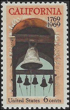 #1373 6c 200th Anniversary California Settlements 1969 Mint NH