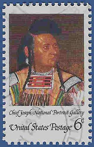 #1364 6c Chief Joseph National Portrait Gallery 1968 Used