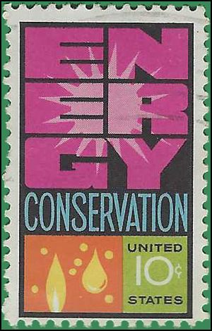 #1547 10c Energy Conservation 1974 Used