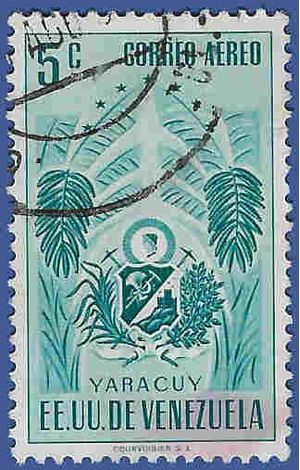 Venezuela #C 545 1954 Used