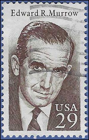 #2812 29c Edward R. Murrow 1994 Used