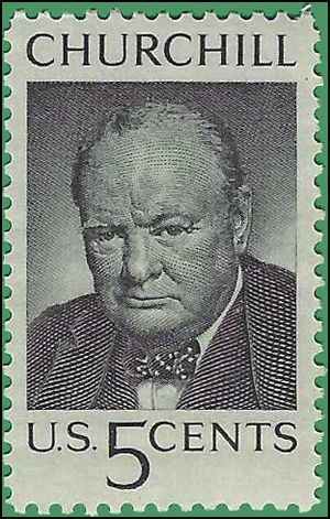 #1264 5c Sir Winston Spencer Churchill 1965 Mint NH