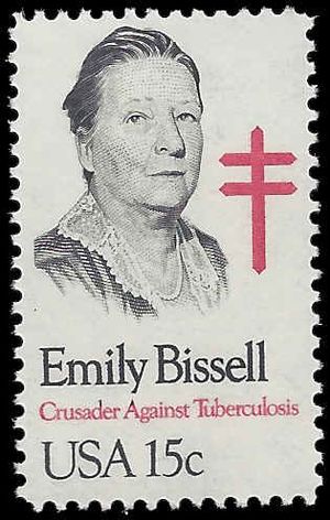 #1823 15c Christmas Seals  Emily Bissell 1980 Mint NH