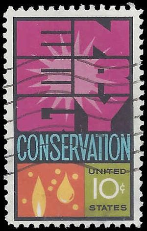#1547 10c Energy Conservation 1974 Used