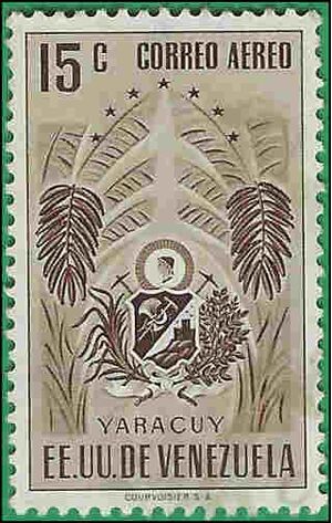 Venezuela #C 548 1954 Used