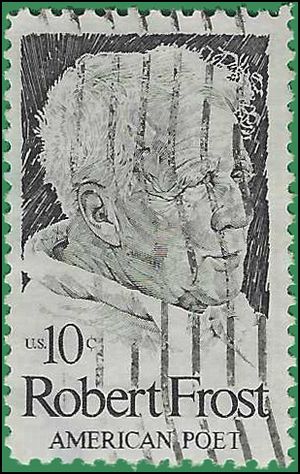 #1526 10c Robert Frost 1974 Used