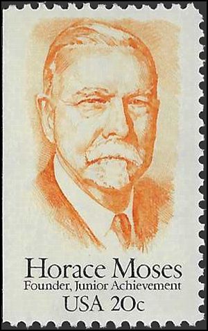 #2095 20c Horace Moses 1984 Mint NH