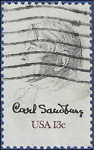 #1731 13c Carl Sandburg 1978 Used