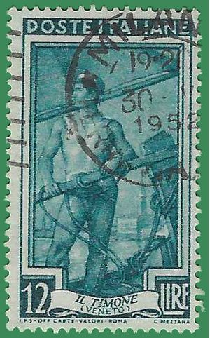 Italy # 555 1950 Used